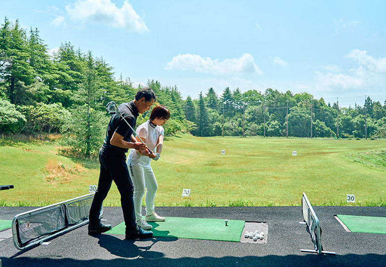 ドライビングレンジレッスン